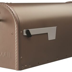 Gibraltar Mailboxes Edwards EM160VB0 Series Mailbox, Venetian Bronze, 1475 cu-in Capacity, Steel, Powder-Coated
