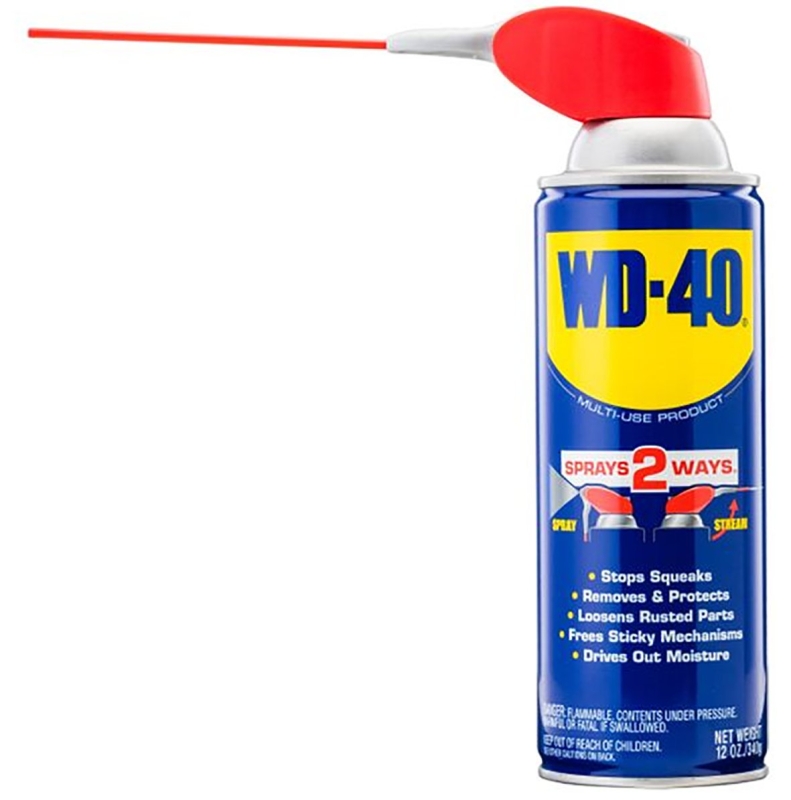 WD-40 SMART STRAW 490057 Lubricant, 12 oz, Aerosol Can, Liquid - Image 2