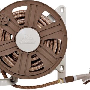 Ames 2388340 Hose Reel, 5/8 in Hose, 100 ft of 5/8 in Hose, Poly (Discontinued)