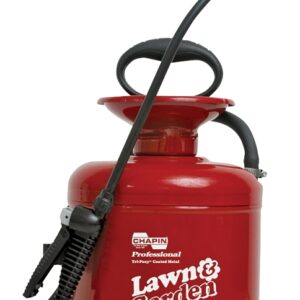 Chapin 31410 Compression Sprayer, 1 gal Tank, Steel Tank, 42 in L Hose
