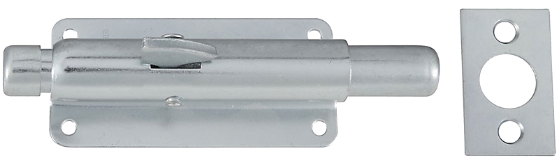 National Hardware N236-338 Foot Bolt, 4-31/32 in L Bolt, Steel, Zinc (Discontinued)