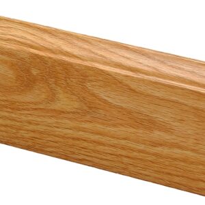 Inteplast Group Base Moulding, 8 ft L, 3-7/16 in W, 1/2 in Thick, Colonial Profile, Polystyrene (Pack of 14)