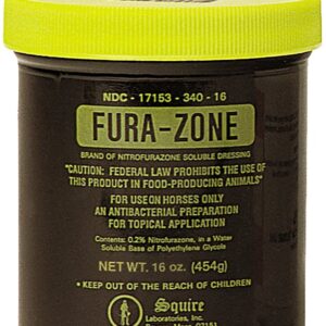 Durvet Fura-Zone 001-1111323 Nitrofurazone Ointment, Gel, 16 oz (DISCONTINUED)