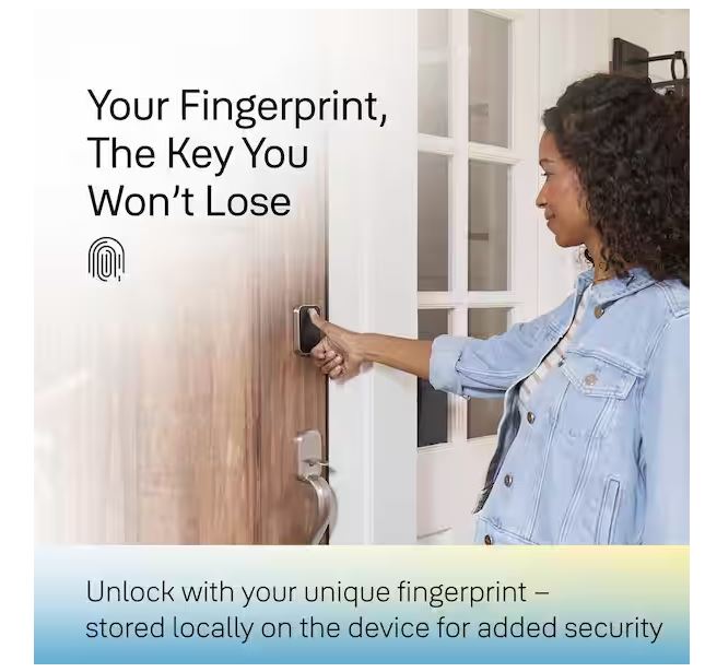 Yale Assure Lock 2 Touch Series YRD410-F-WF1-619 Keypad with Wi-Fi, Grade 2 Grade, Satin Nickel, 2-3/8, 2-3/4 in Backset - Image 3